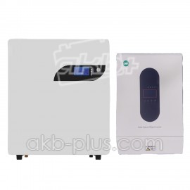 Комплект резервного питания Donnergy 5кВт/ AZO DIGITAL LiFePO₄ 48В 5,12кВт Комплект резервного питания Donnergy 5кВт/ AZO DIGITAL LiFePO₄ 48В 5,12кВт